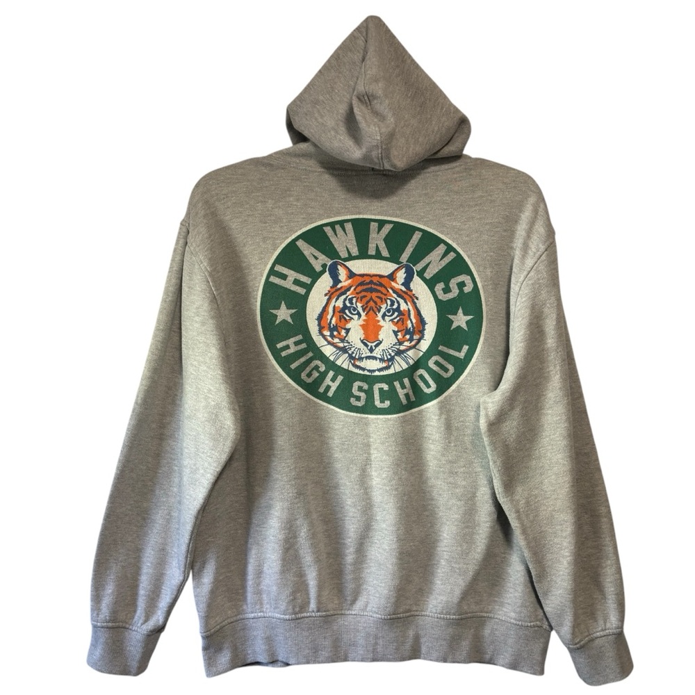 Stranger Things Hawkins High Pullover Hoodie Swea… - image 1